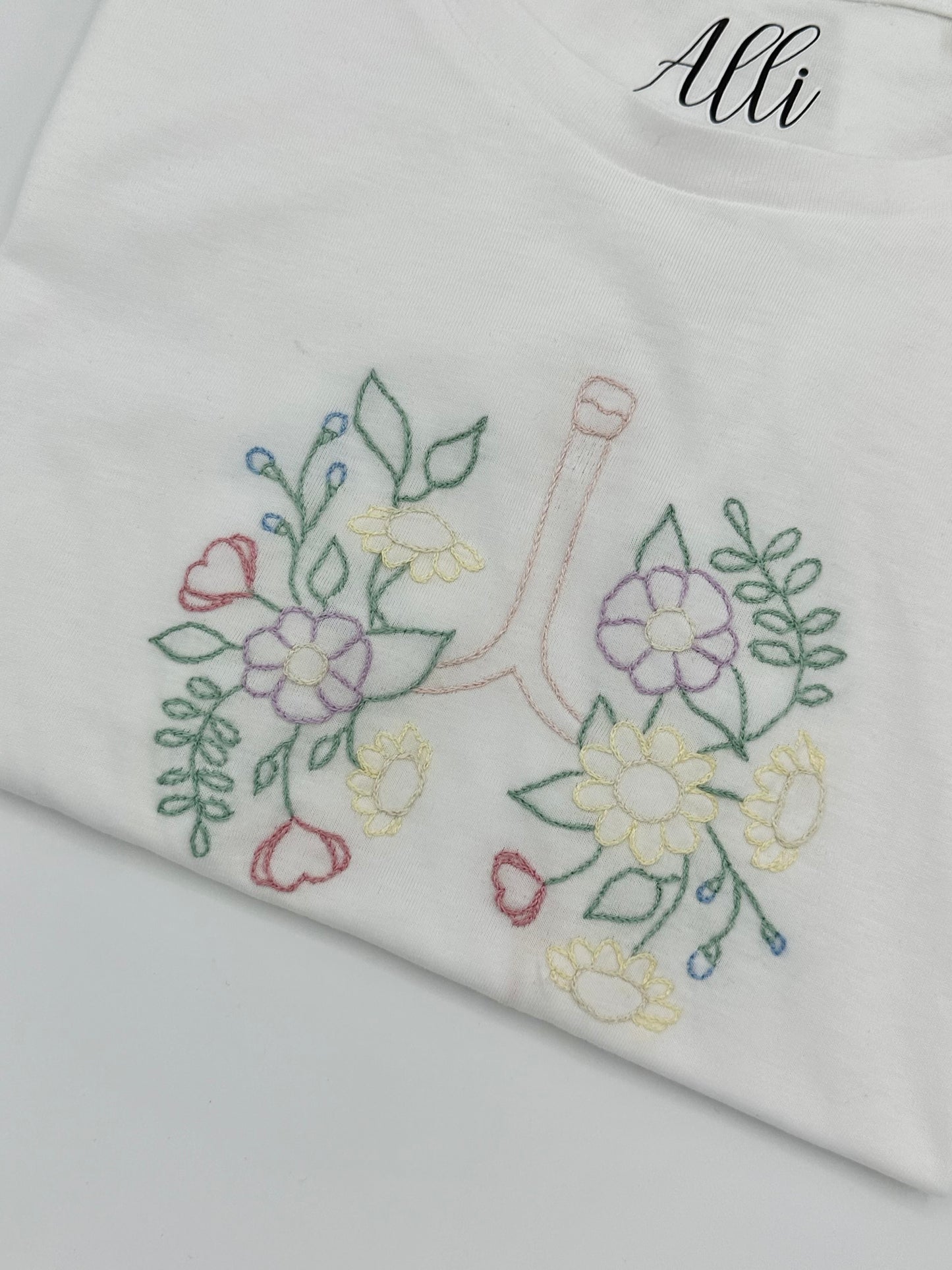 Floral Lungs Tee